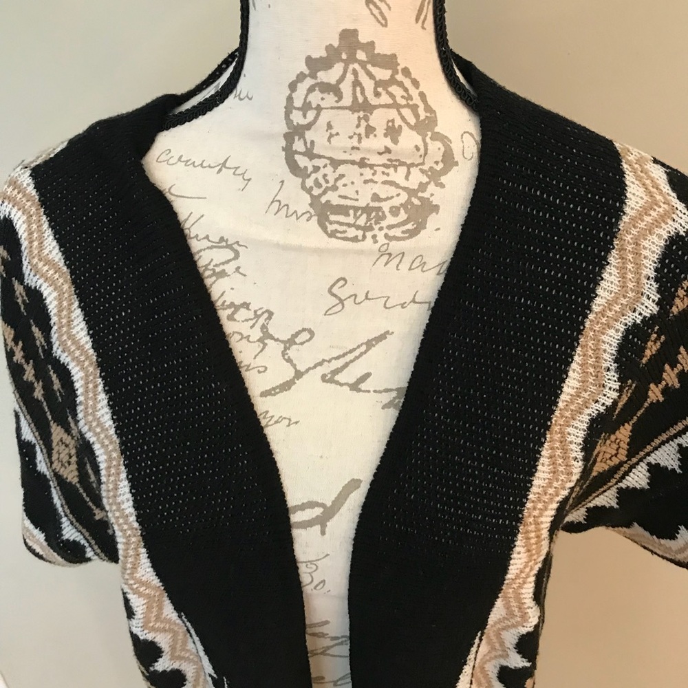 Patterned Fringe Sweater - Picture 2 of 5